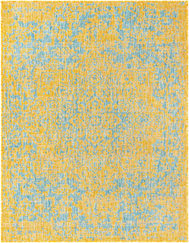 Detail image of 4' x 6' Easy-Clean Jill Zarin Dubai Indoor / Outdoor Rug