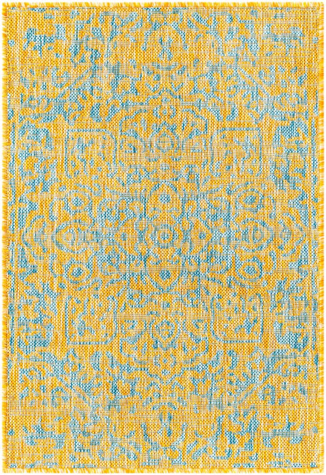 Detail image of 2' x 3' Easy-Clean Jill Zarin Dubai Indoor / Outdoor Rug