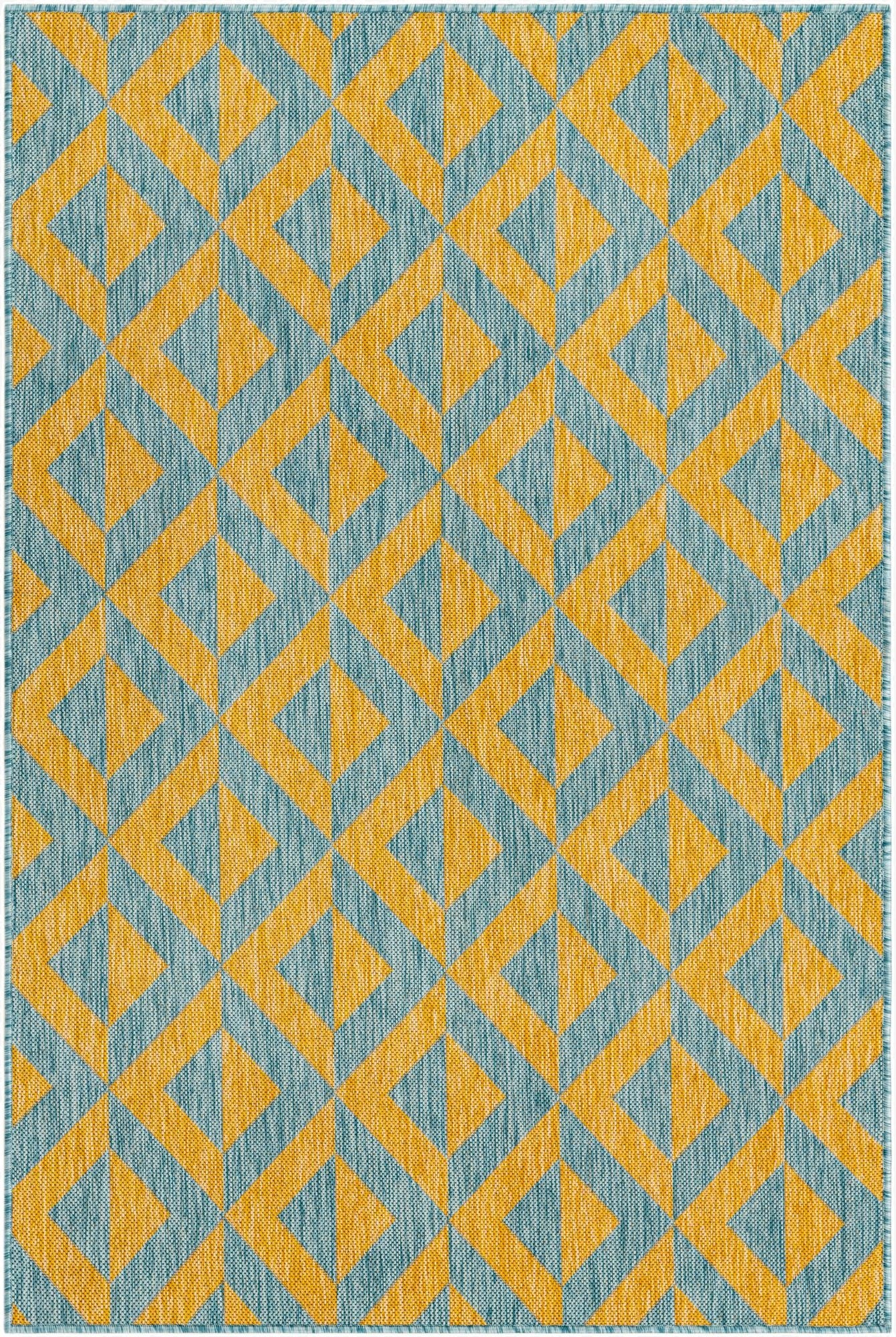 4' x 6'  Washable Jill Zarin Napa Indoor / Outdoor Rug