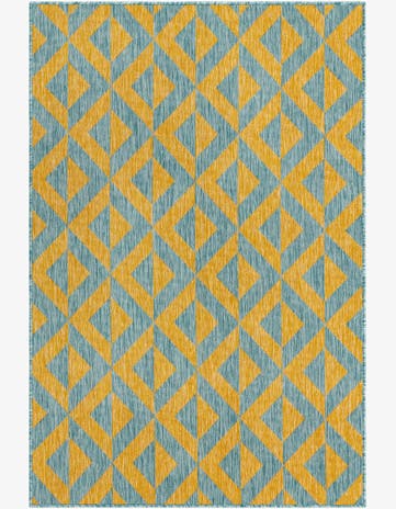 4' x 6' Easy-Clean Jill Zarin Napa Indoor / Outdoor Rug
