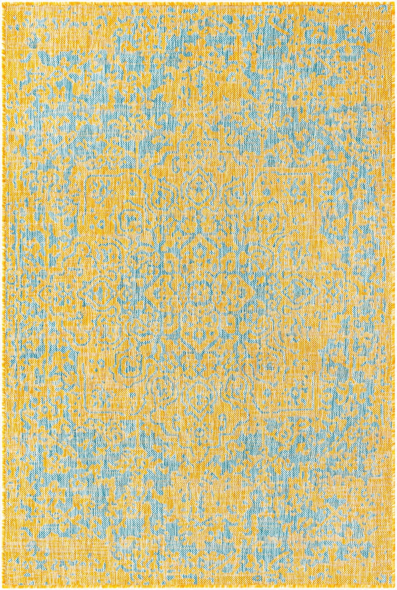 Primary image 4' x 6'  Washable Jill Zarin Dubai Indoor / Outdoor Rug