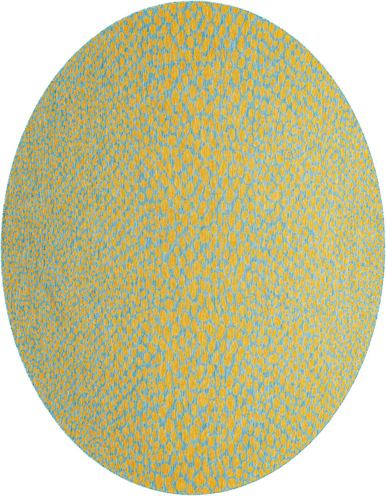 10' 8 x 10' 8 Easy-Clean Jill Zarin Cape Town Indoor / Outdoor Round Rug