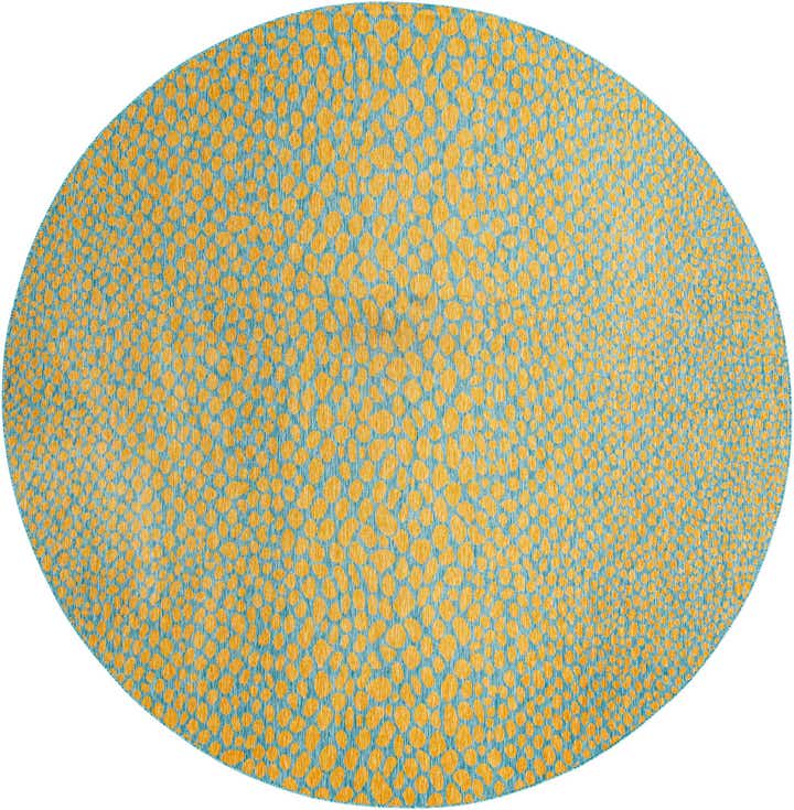 13' x 13' Easy-Clean Jill Zarin Cape Town Indoor / Outdoor Round Rug