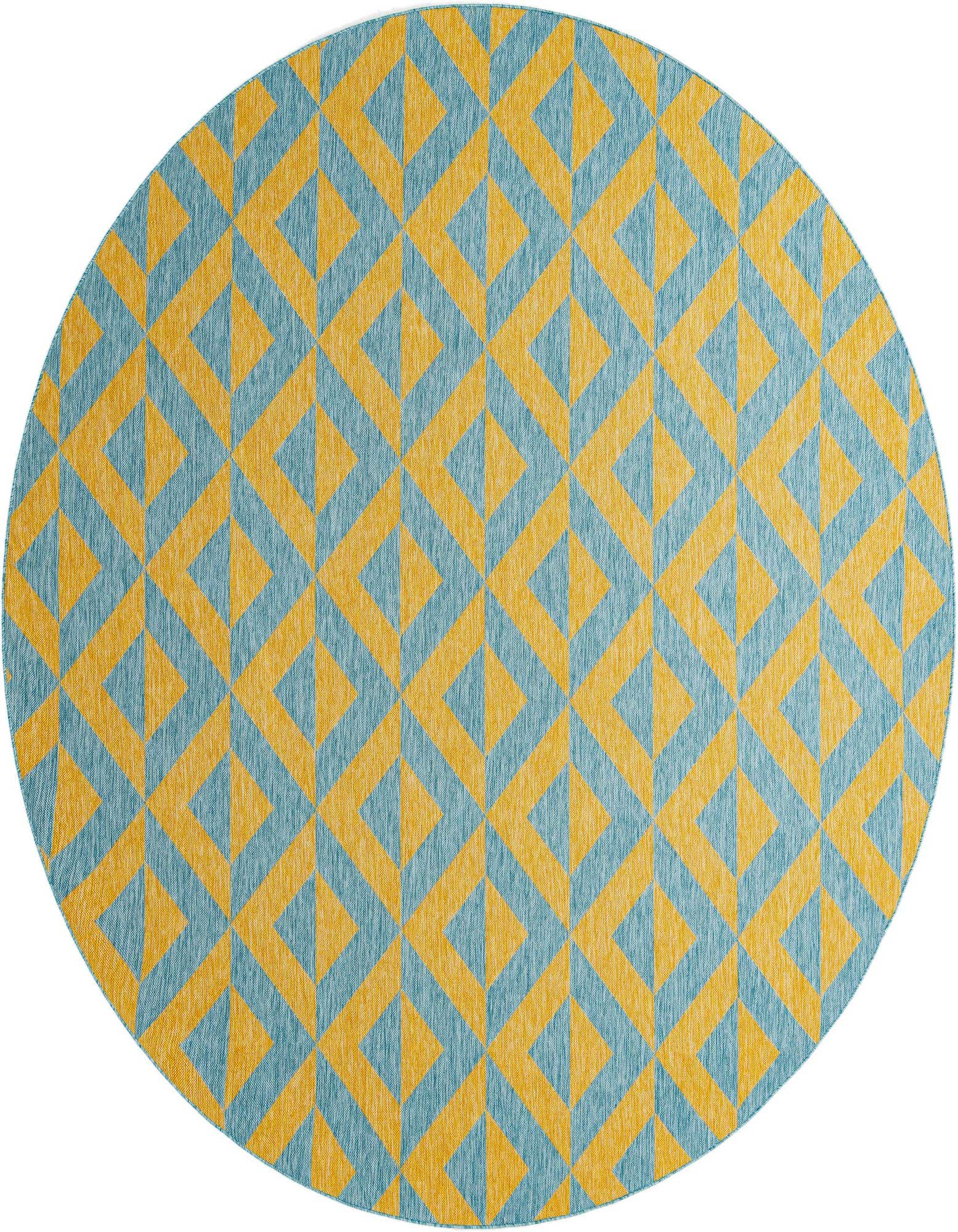 10' 8 x 10' 8 Easy-Clean Jill Zarin Napa Indoor / Outdoor Round Rug