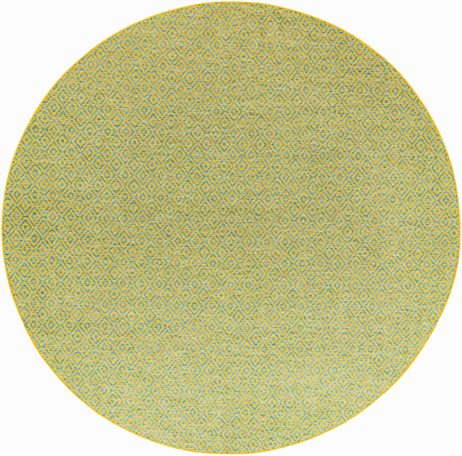 13' x 13' Easy-Clean Jill Zarin Costa Rica Indoor / Outdoor Round Rug