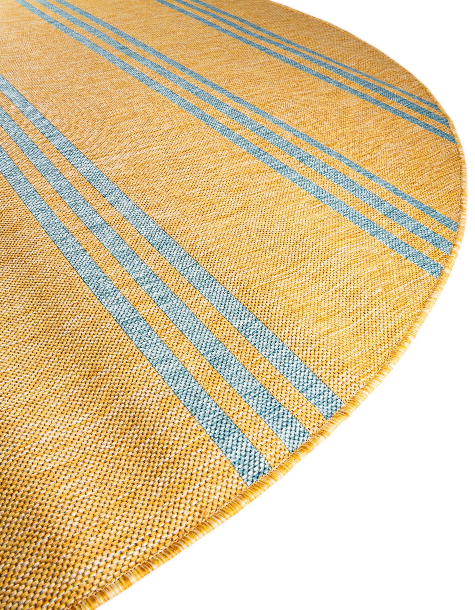 13' x 13' Easy-Clean Jill Zarin Anguilla Indoor / Outdoor Round Rug