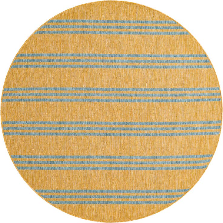 Detail image of 6' 7 x 6' 7 Easy-Clean Jill Zarin Anguilla Indoor / Outdoor Round Rug