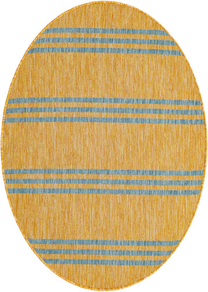 3' x 3' Easy-Clean Jill Zarin Anguilla Indoor / Outdoor Round Rug