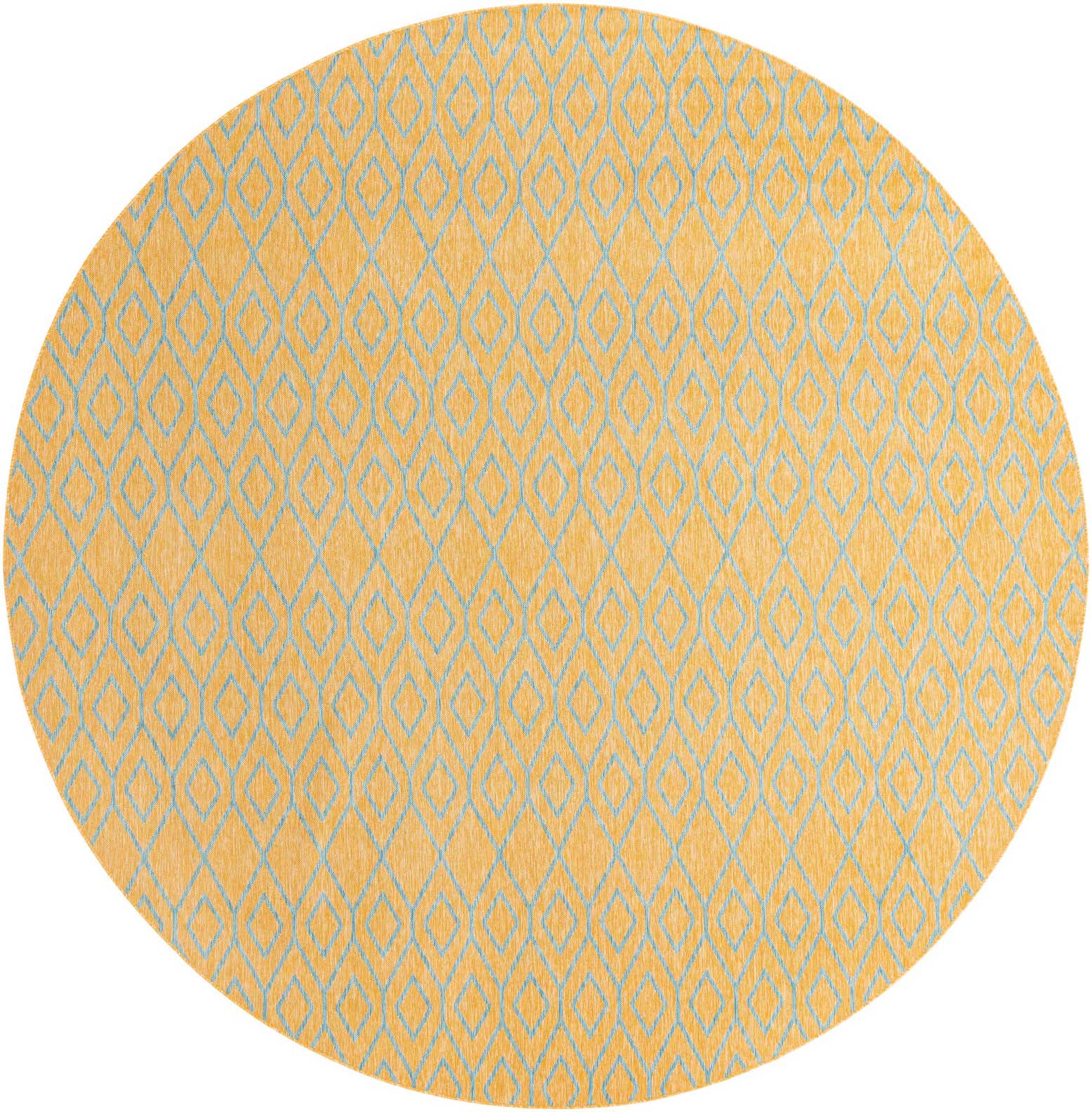 13' x 13' Easy-Clean Jill Zarin Turks and Caicos Indoor / Outdoor Round Rug