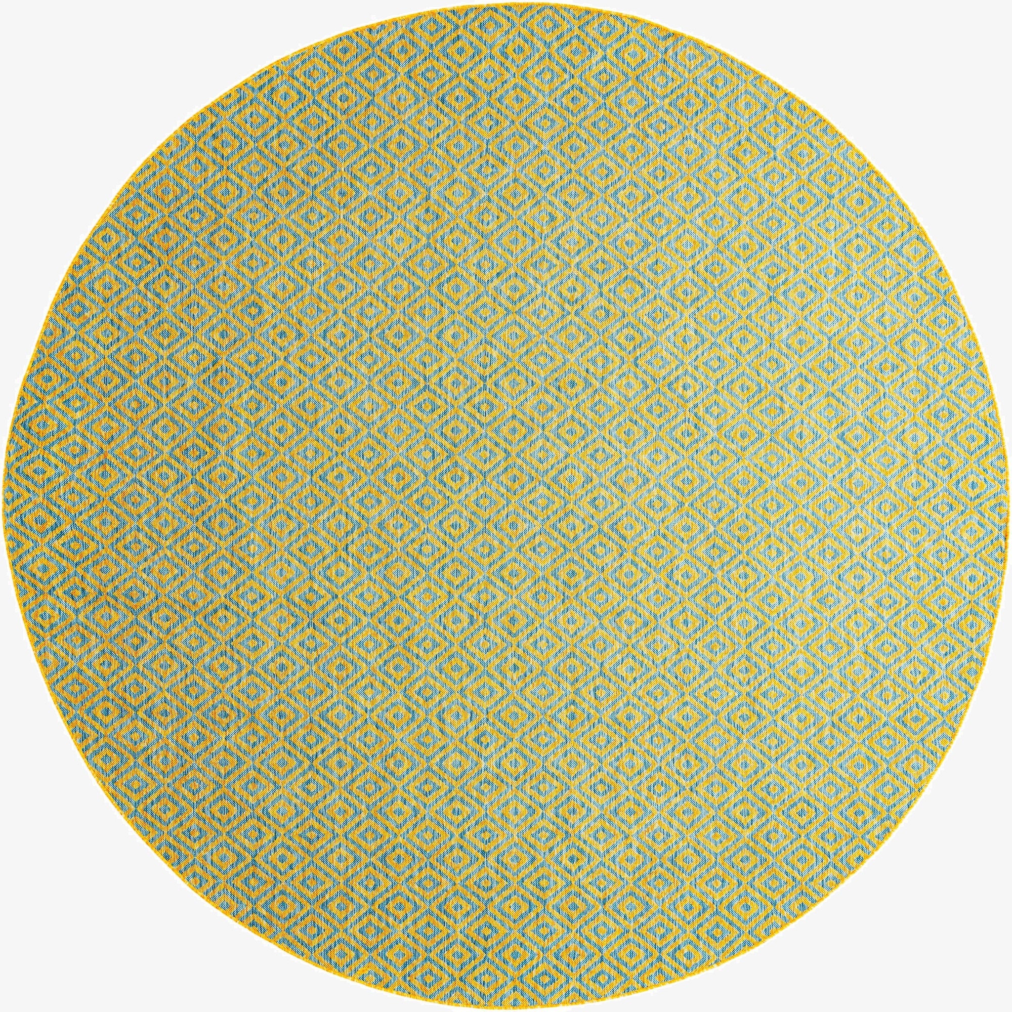 10' 8 x 10' 8  Washable Jill Zarin Costa Rica Indoor / Outdoor Round Rug