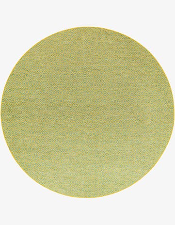 13' x 13' Easy-Clean Jill Zarin Costa Rica Indoor / Outdoor Round Rug