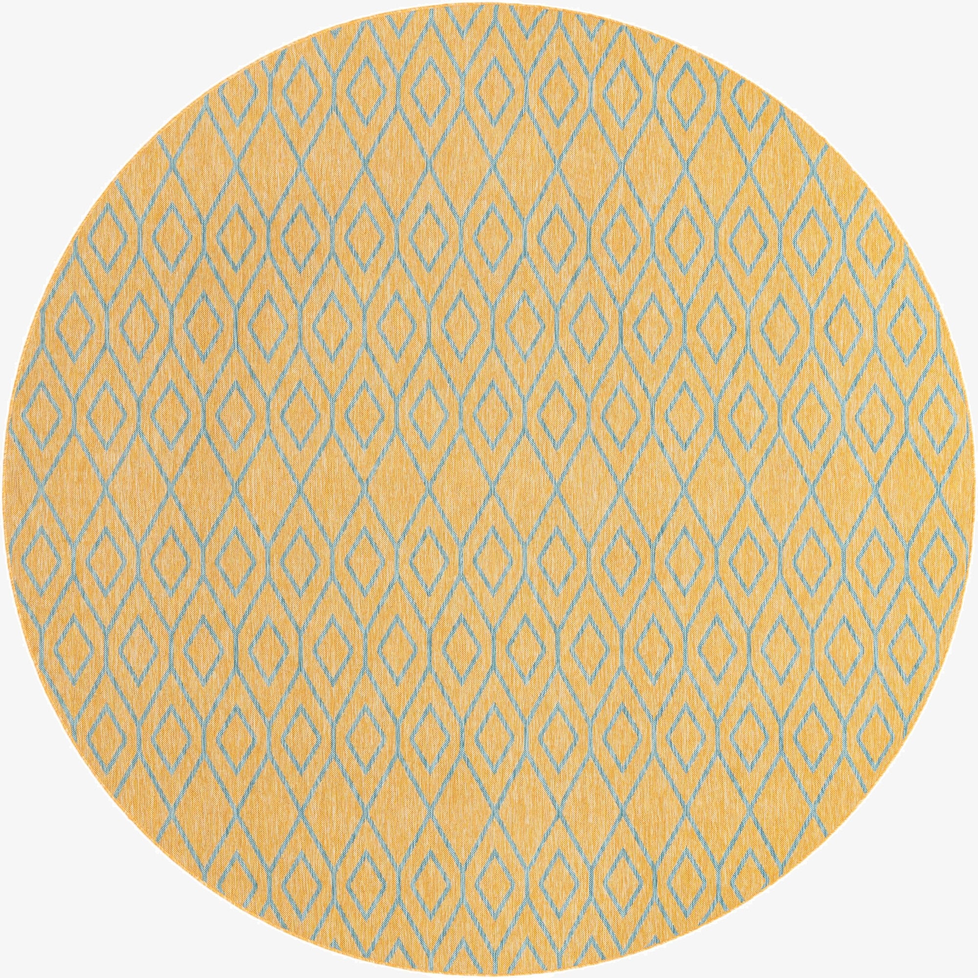 10' 8 x 10' 8  Washable Jill Zarin Turks and Caicos Indoor / Outdoor Round Rug