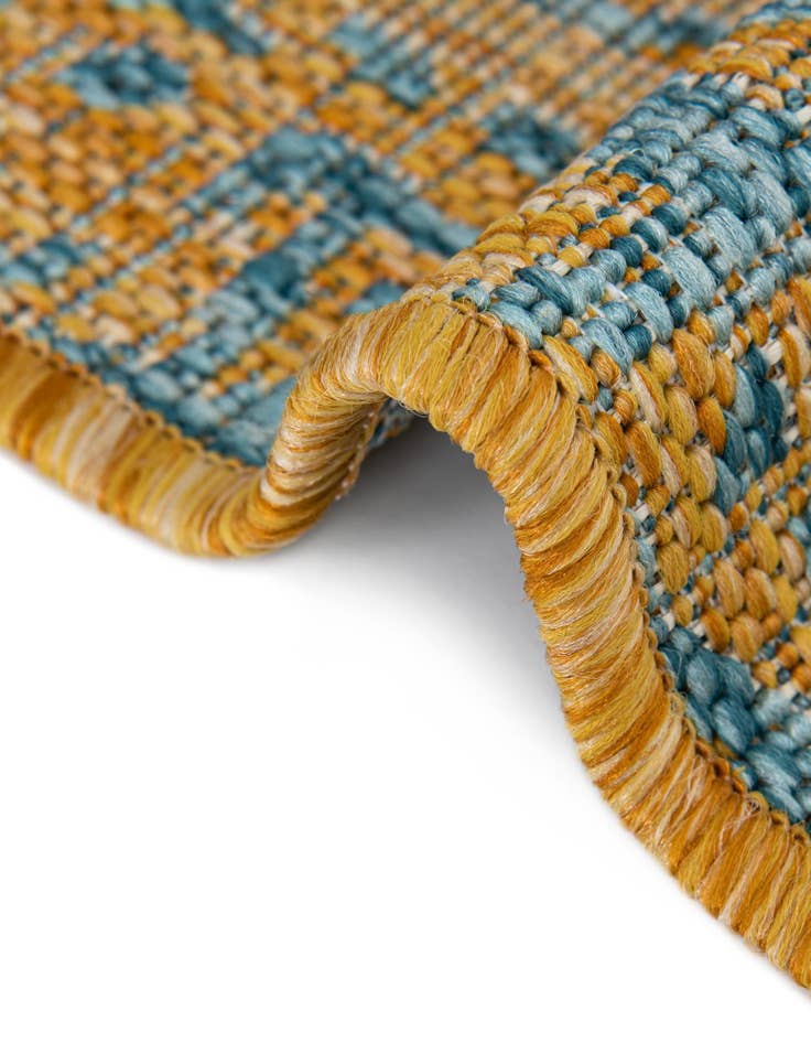 Detail image of 2' x 6' Easy-Clean Jill Zarin Dubai Indoor / Outdoor Runner Rug