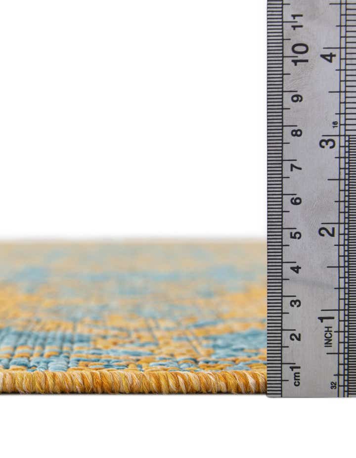 2' x 6' Easy-Clean Jill Zarin Dubai Indoor / Outdoor Runner Rug