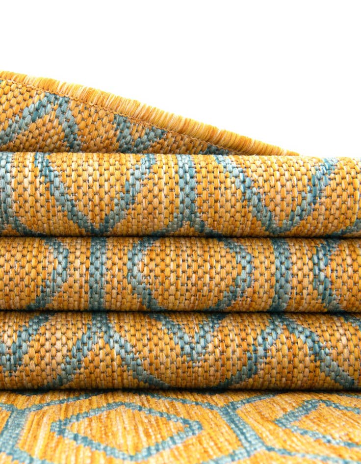 Detail image of 2' x 8' Easy-Clean Jill Zarin Turks and Caicos Indoor / Outdoor Runner Rug
