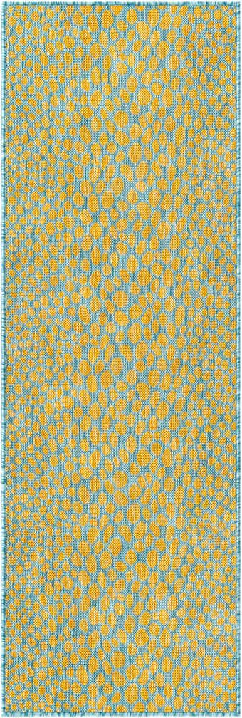 2' x 6' Easy-Clean Jill Zarin Cape Town Indoor / Outdoor Runner Rug