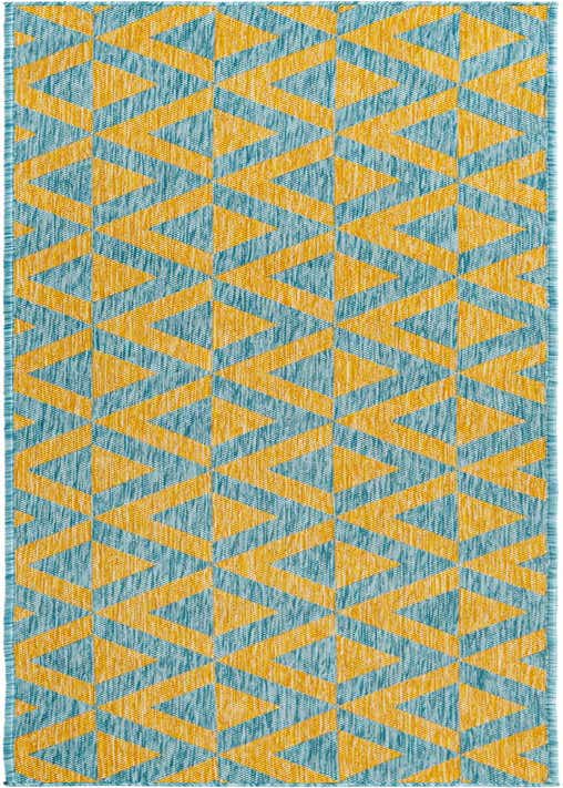 2' x 8' Easy-Clean Jill Zarin Napa Indoor / Outdoor Runner Rug