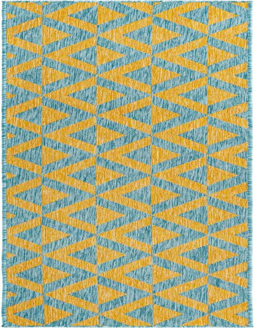 2' x 8' Easy-Clean Jill Zarin Napa Indoor / Outdoor Runner Rug