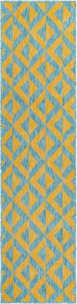2' x 8' Easy-Clean Jill Zarin Napa Indoor / Outdoor Runner Rug