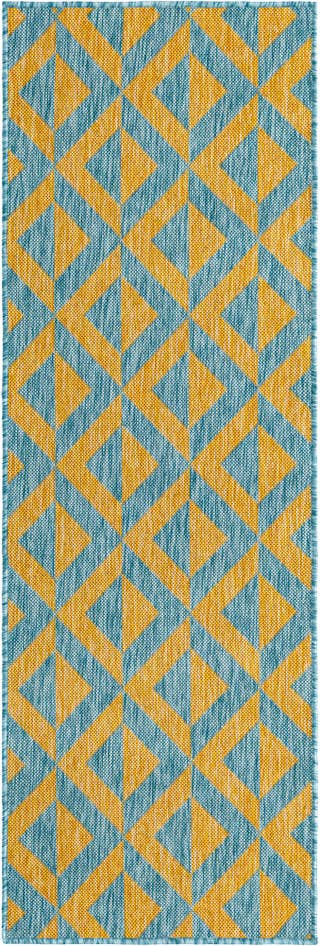 Detail image of 2' x 6' Easy-Clean Jill Zarin Napa Indoor / Outdoor Runner Rug