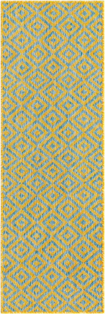 2' x 6' Easy-Clean Jill Zarin Costa Rica Indoor / Outdoor Runner Rug