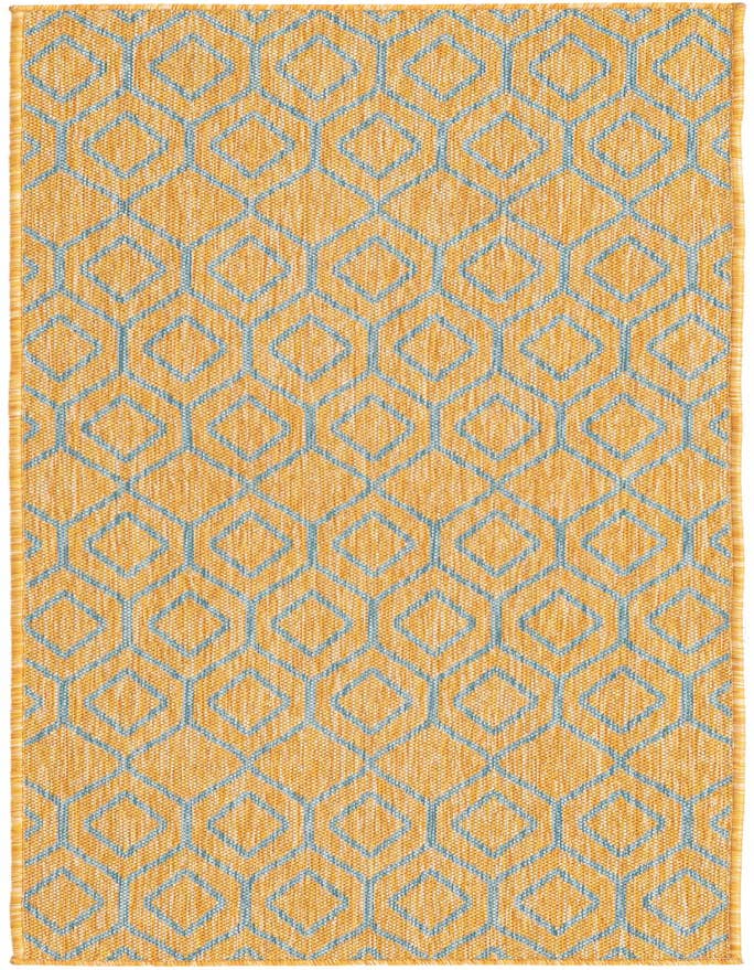 Detail image of 2' x 8' Easy-Clean Jill Zarin Turks and Caicos Indoor / Outdoor Runner Rug
