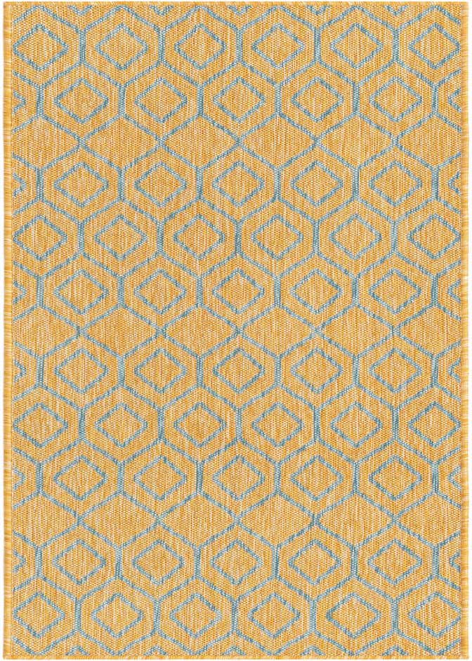 2' x 6' Easy-Clean Jill Zarin Turks and Caicos Indoor / Outdoor Runner Rug