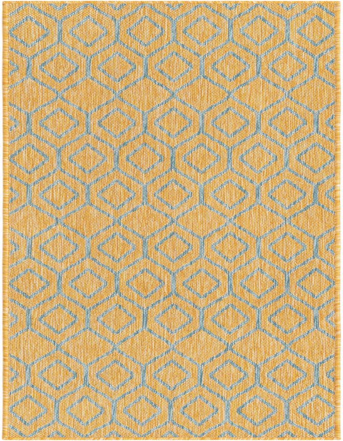 Detail image of 2' x 6' Easy-Clean Jill Zarin Turks and Caicos Indoor / Outdoor Runner Rug