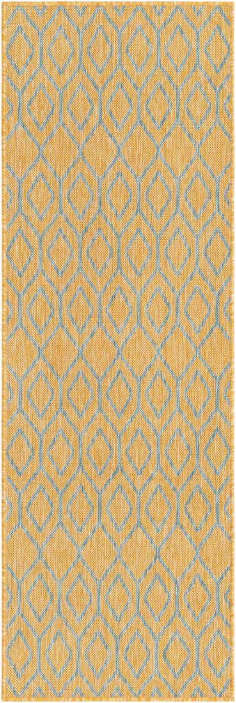 2' x 6' Easy-Clean Jill Zarin Turks and Caicos Indoor / Outdoor Runner Rug