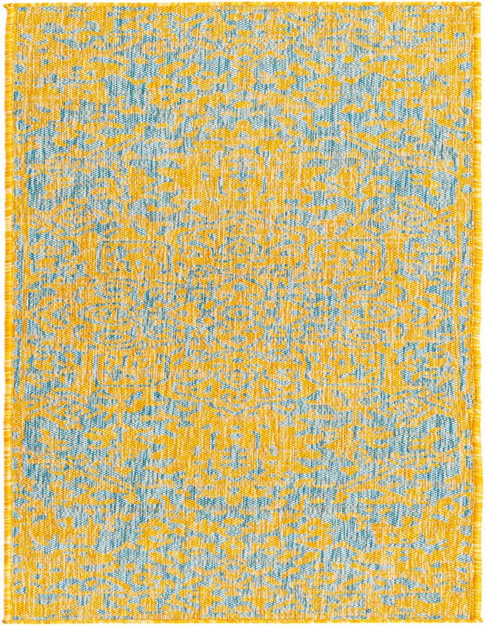 Detail image of 2' x 6' Easy-Clean Jill Zarin Dubai Indoor / Outdoor Runner Rug