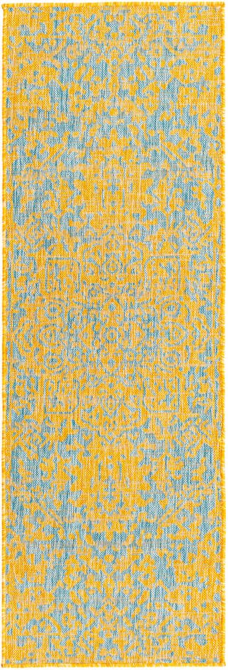 Detail image of 2' x 6' Easy-Clean Jill Zarin Dubai Indoor / Outdoor Runner Rug
