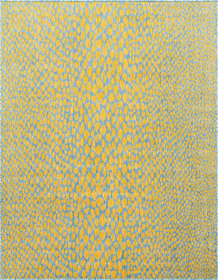 Detail image of 7' 10 x 7' 10 Easy-Clean Jill Zarin Cape Town Indoor / Outdoor Square Rug