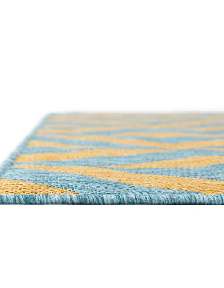 Detail image of 10' 8 x 10' 8 Easy-Clean Jill Zarin Napa Indoor / Outdoor Square Rug
