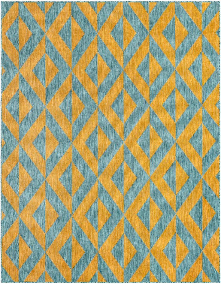 Detail image of 7' 10 x 7' 10 Easy-Clean Jill Zarin Napa Indoor / Outdoor Square Rug