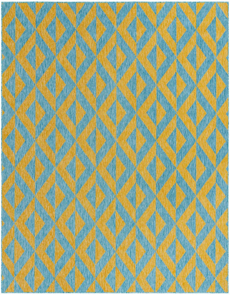 Detail image of 10' 8 x 10' 8 Easy-Clean Jill Zarin Napa Indoor / Outdoor Square Rug