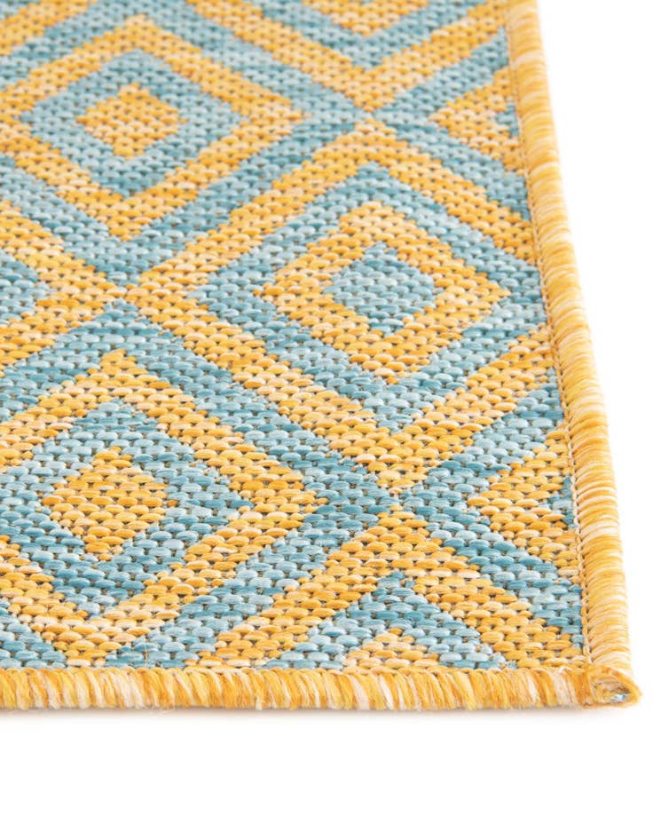 Detail image of 13' x 13' Easy-Clean Jill Zarin Costa Rica Indoor / Outdoor Square Rug