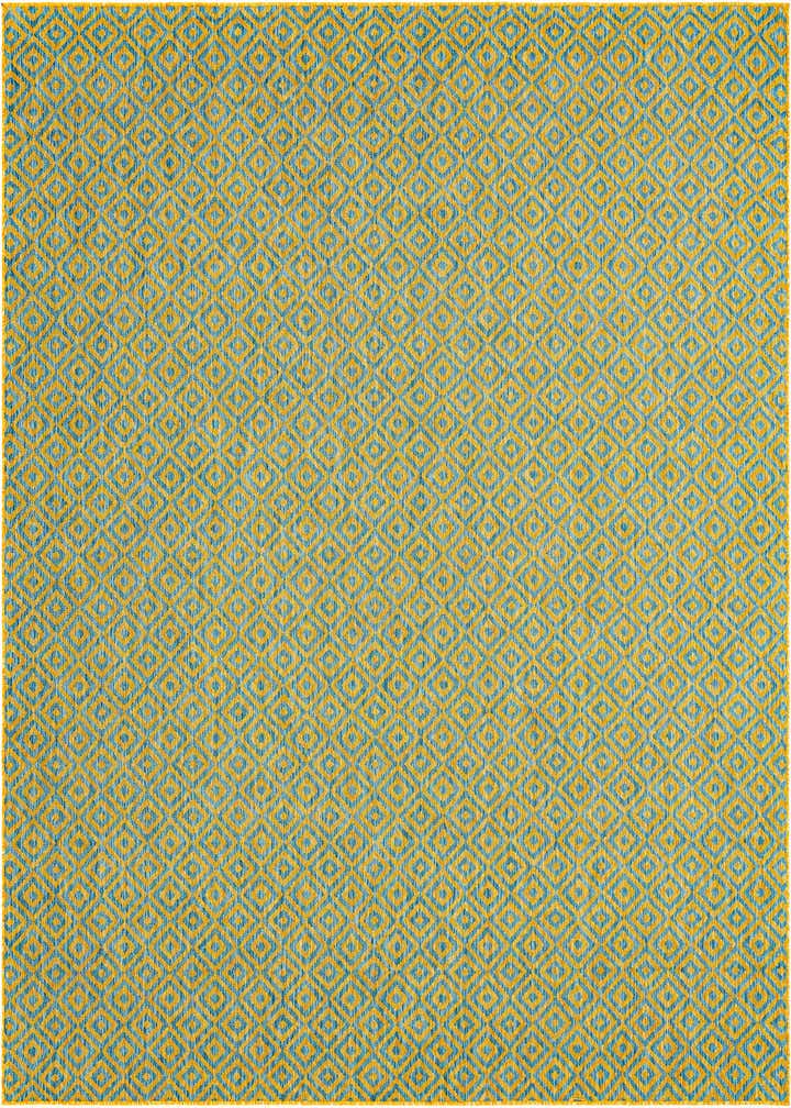 10' 8 x 10' 8 Easy-Clean Jill Zarin Costa Rica Indoor / Outdoor Square Rug
