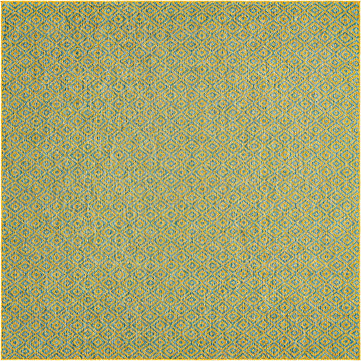 10' 8 x 10' 8 Easy-Clean Jill Zarin Costa Rica Indoor / Outdoor Square Rug