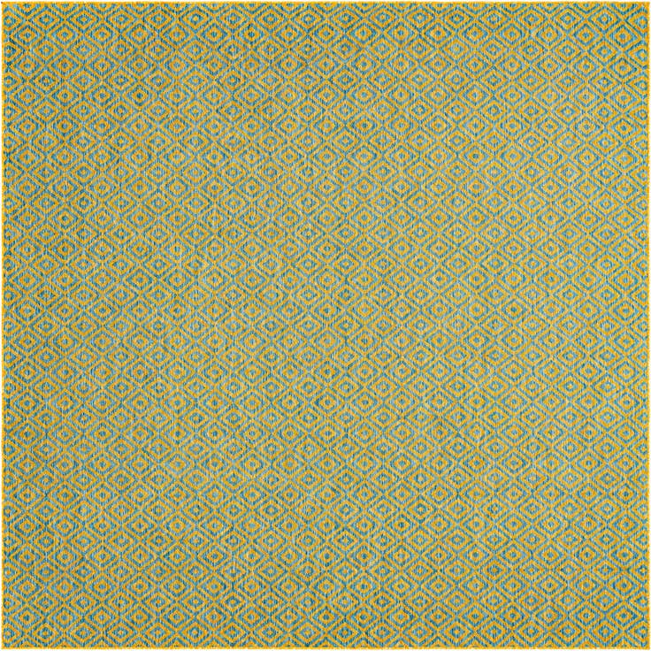 Detail image of 10' 8 x 10' 8 Easy-Clean Jill Zarin Costa Rica Indoor / Outdoor Square Rug