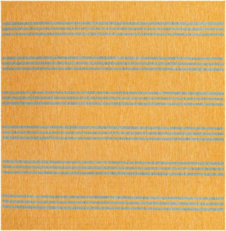 7' 10 x 7' 10 Easy-Clean Jill Zarin Anguilla Indoor / Outdoor Square Rug