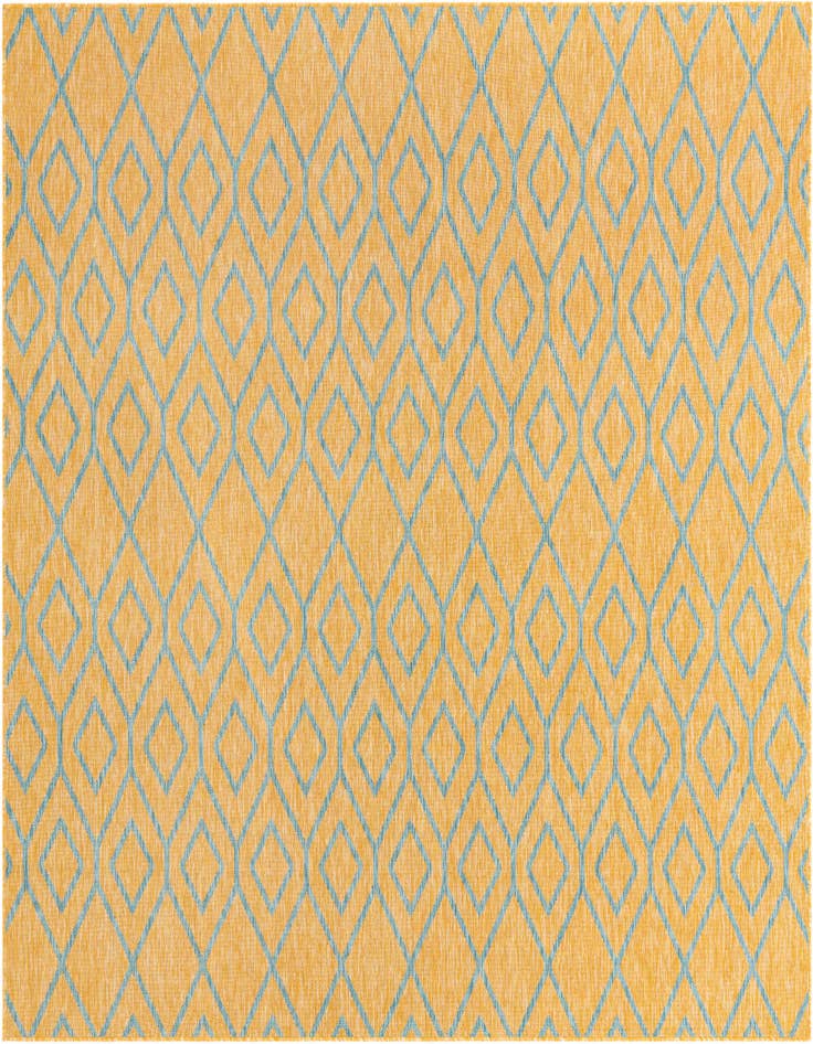 Detail image of 7' 10 x 7' 10 Easy-Clean Jill Zarin Turks and Caicos Indoor / Outdoor Square Rug