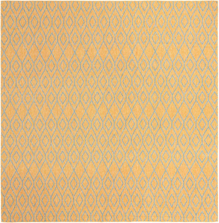 Detail image of 13' x 13' Easy-Clean Jill Zarin Turks and Caicos Indoor / Outdoor Square Rug