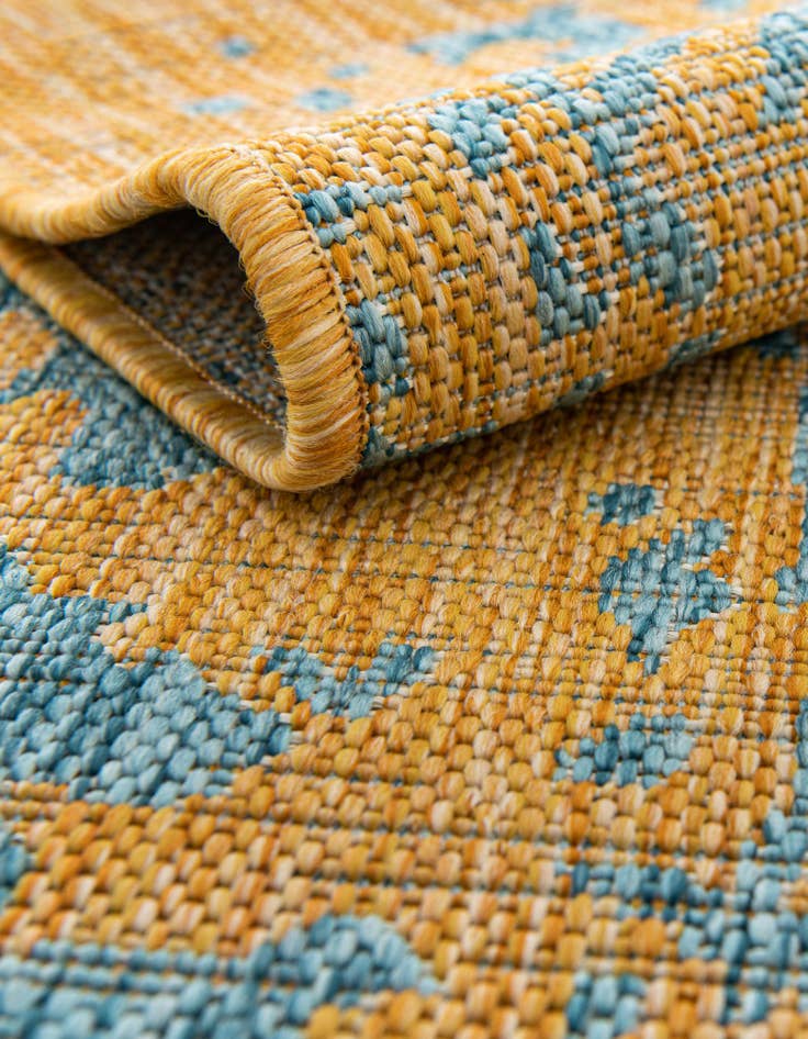 Detail image of 10' 8 x 10' 8 Easy-Clean Jill Zarin Dubai Indoor / Outdoor Square Rug