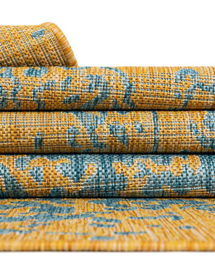 10' 8 x 10' 8 Easy-Clean Jill Zarin Dubai Indoor / Outdoor Square Rug