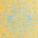 Rug Yellow and Aqua Swatch link