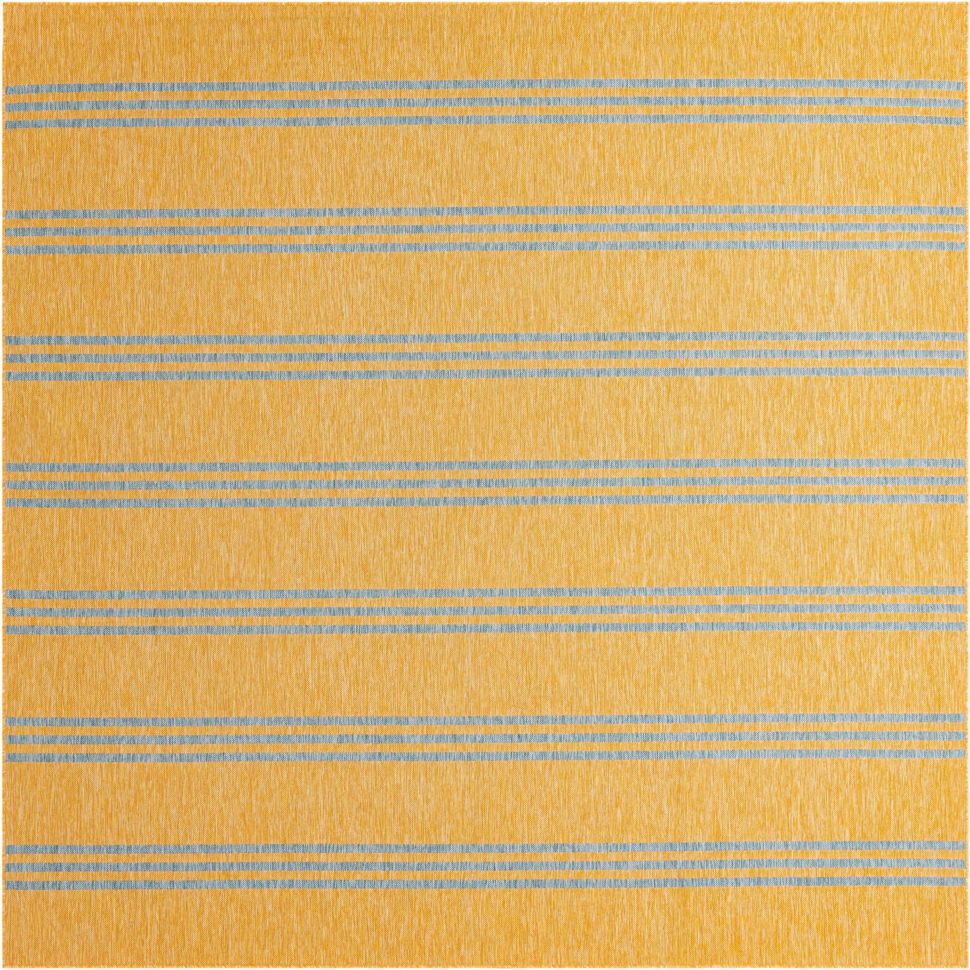 Primary image 10' 8 x 10' 8  Washable Jill Zarin Anguilla Indoor / Outdoor Square Rug