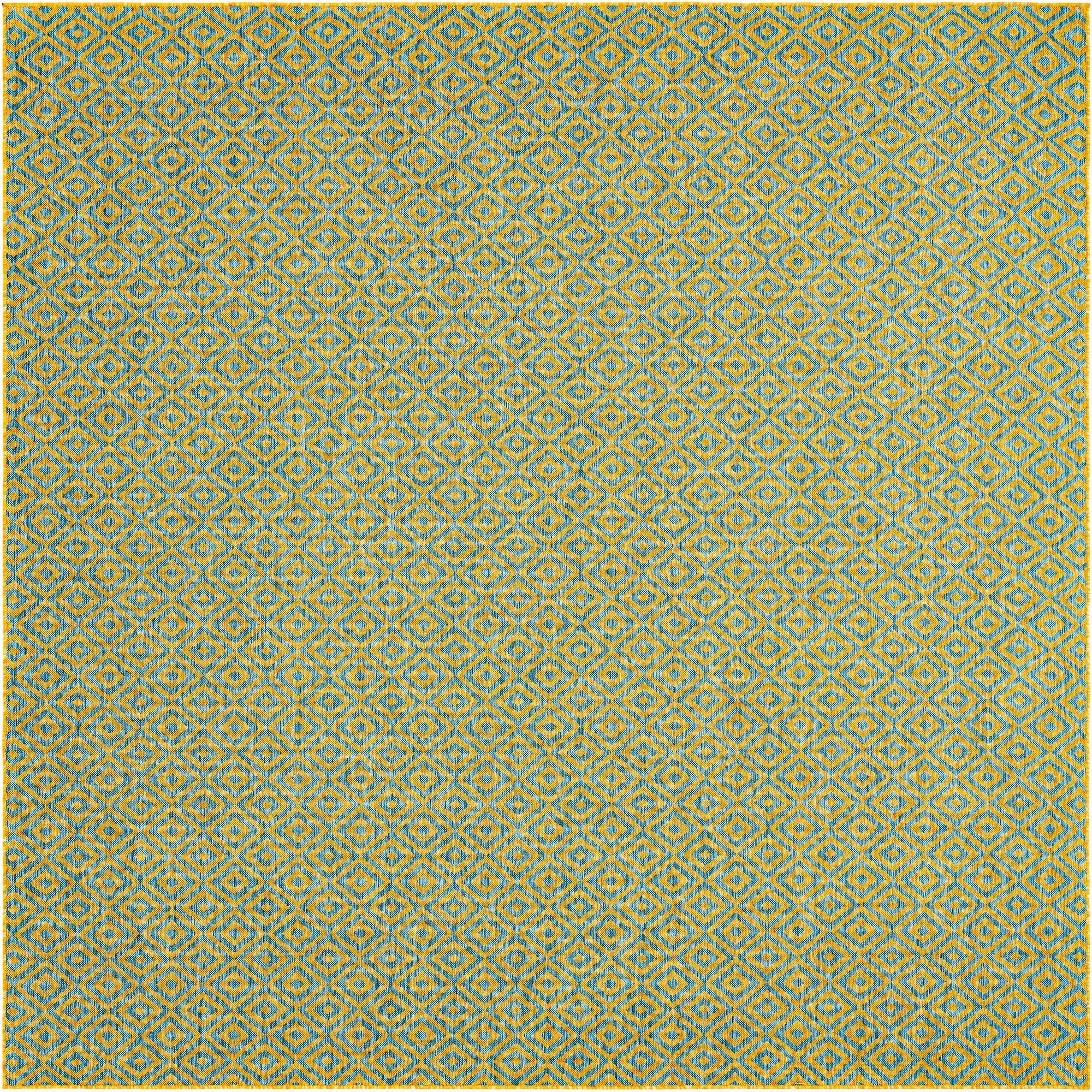 10' 8 x 10' 8  Washable Jill Zarin Costa Rica Indoor / Outdoor Square Rug