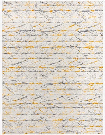 Yellow and Gray Finsbury Rug