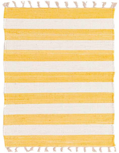 Detail image of 2' 2 x 8' Hand Woven Chindi Rag Runner Rug