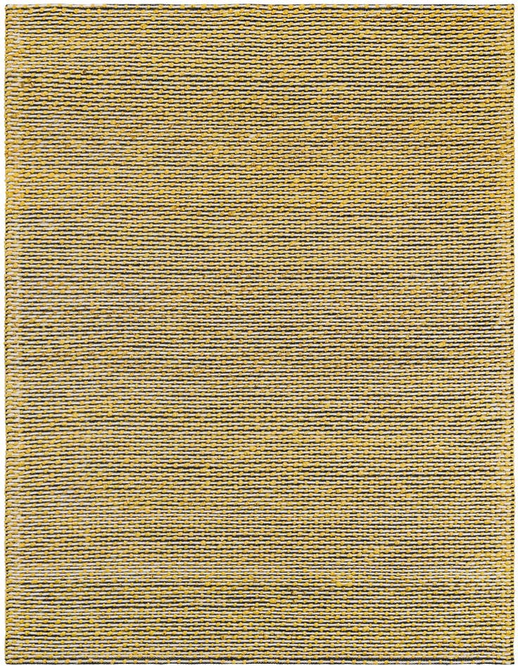 Detail image of 5' 1 x 8' Hand Woven Seaside Pearl Jute Rug